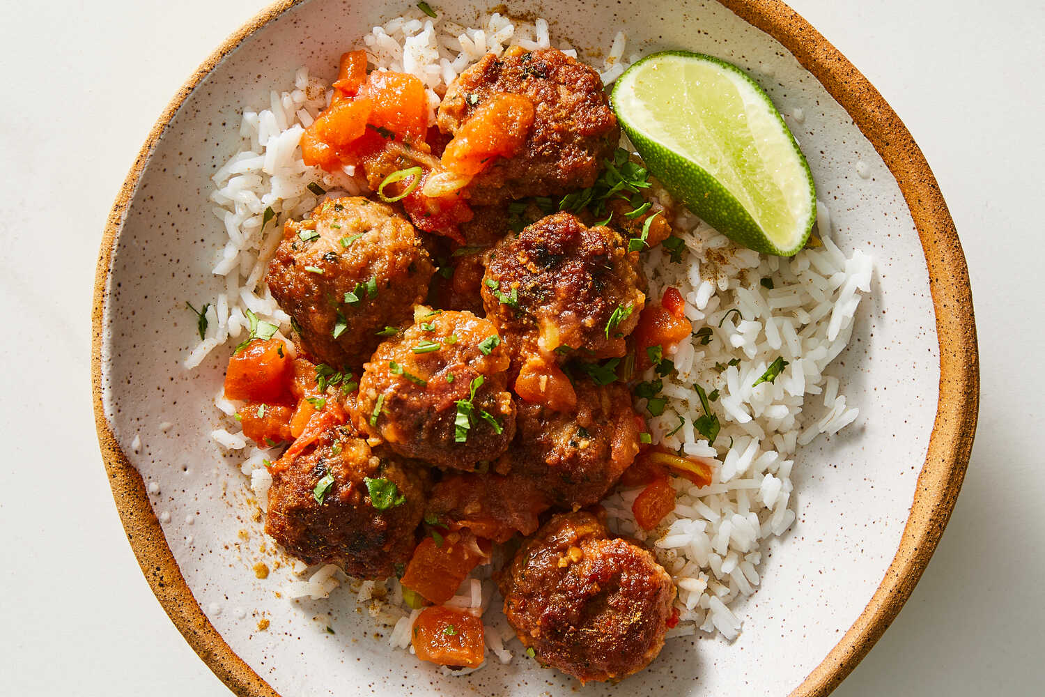 Gingery Meatballs in Tomato Sauce Recipe