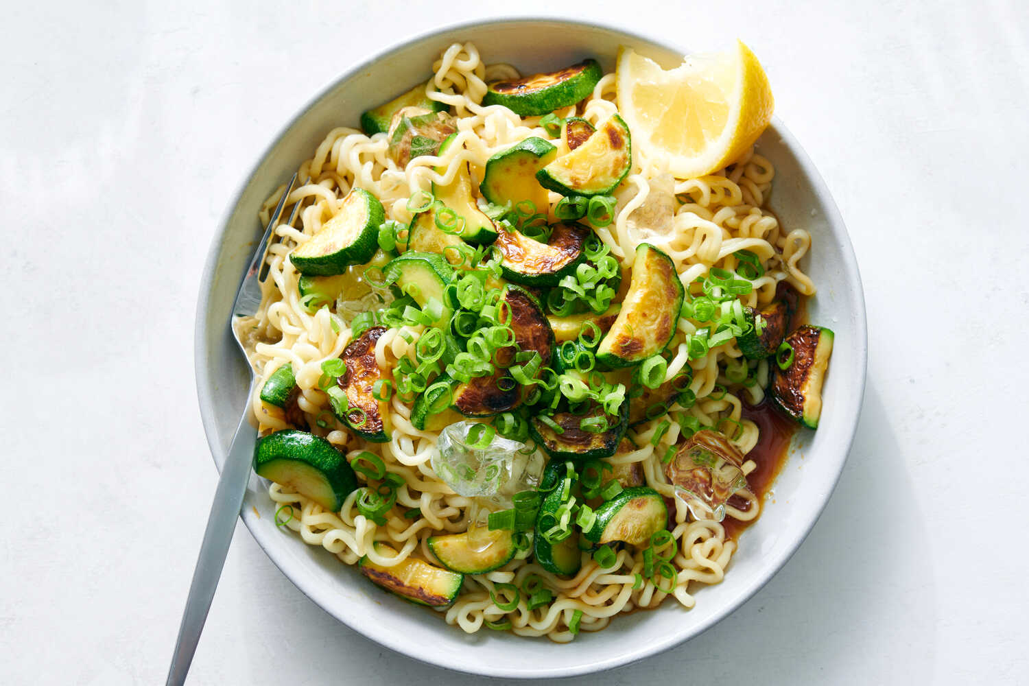 Cold Noodles With Zucchini Recipe