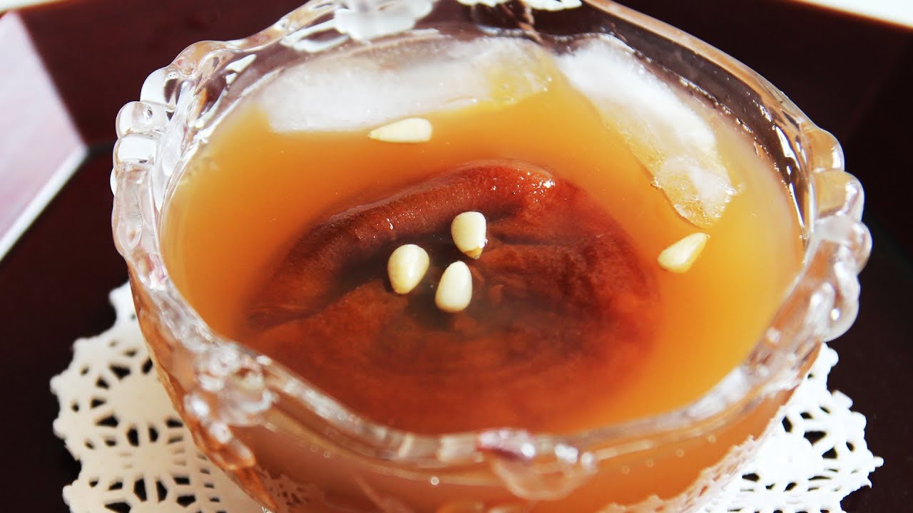 Dessert punch with persimmon, cinnamon, and ginger (Sujeonggwa) recipe by Maangchi