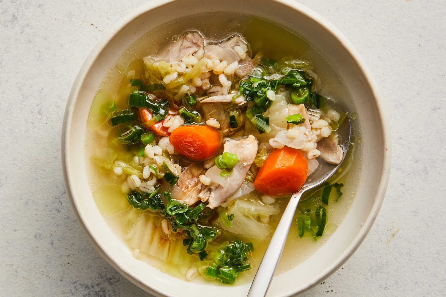 Chicken, Vegetable and Barley Soup Recipe