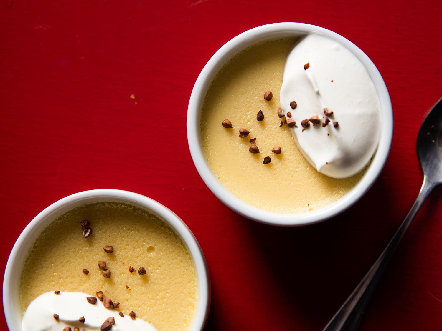 How to Make Creamy Japanese Roasted-Buckwheat Custards