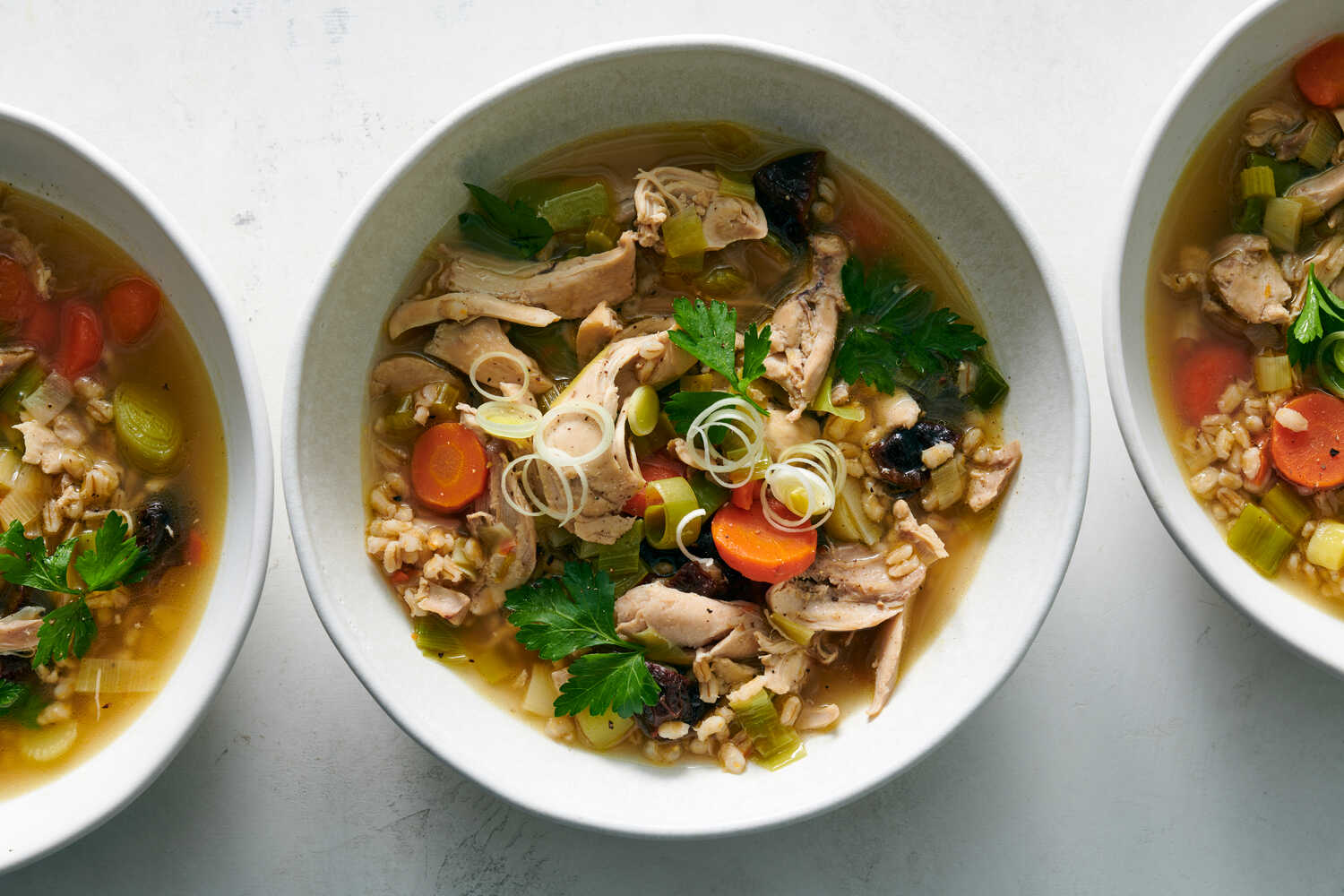 Cock-a-Leekie Soup (Scottish Chicken and Leek Soup) Recipe