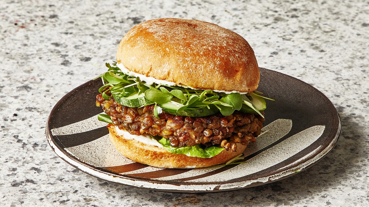 Lentil Burgers Recipe | Bon Appétit