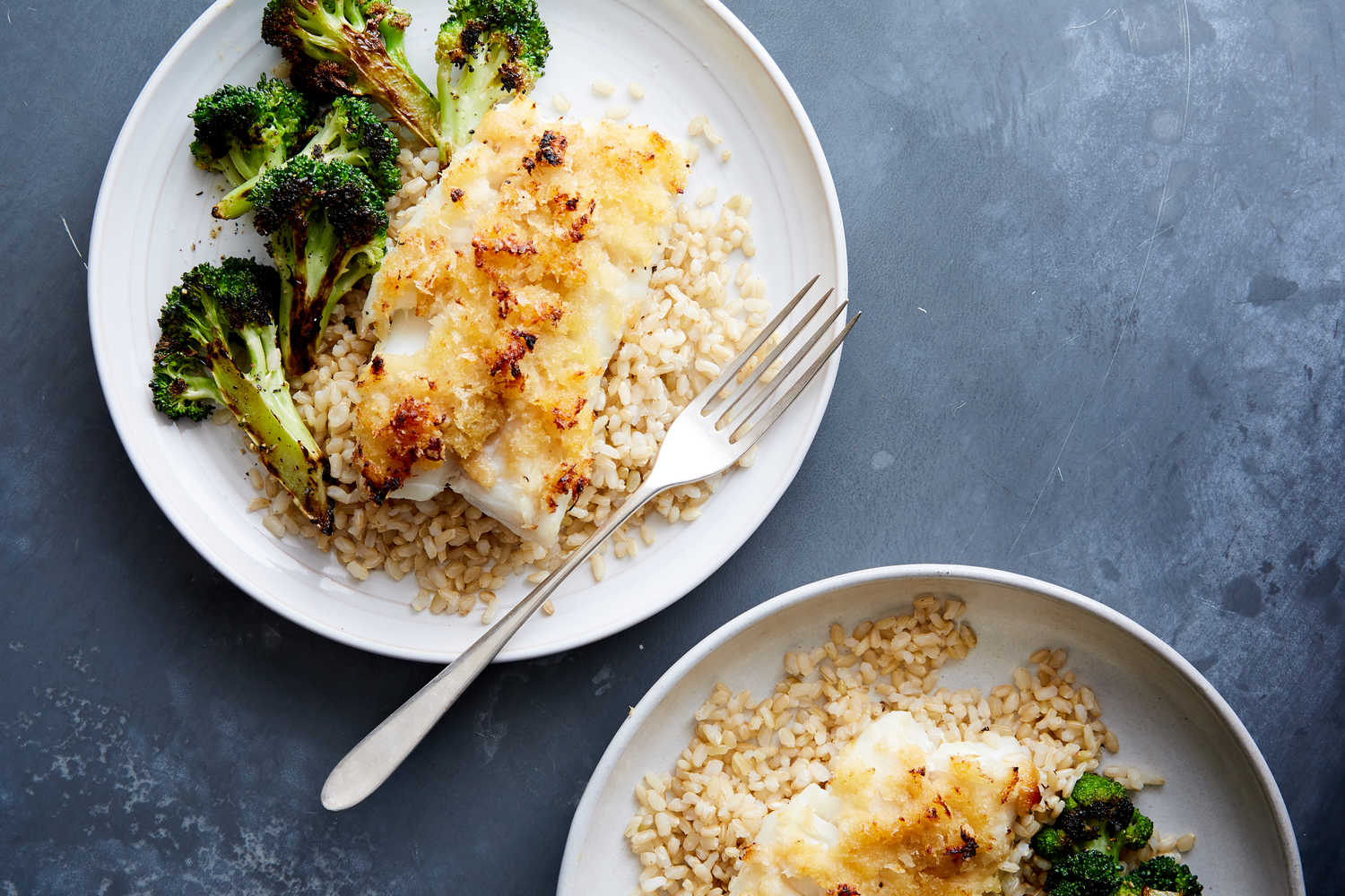 Baked Cod With Crunchy Miso-Butter Bread Crumbs Recipe