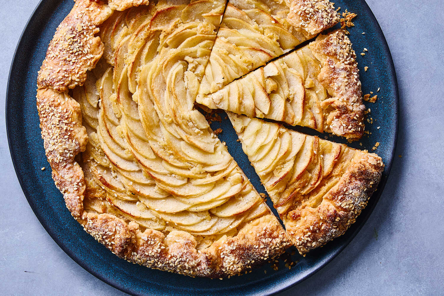 Tahini Apple Tart Recipe