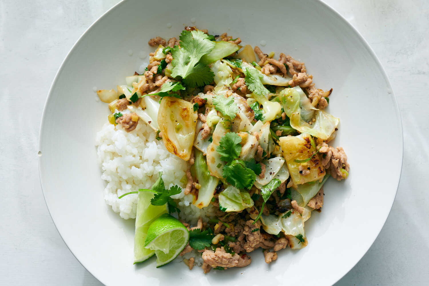 Stir-Fried Cabbage and Pork in Fish Sauce Butter Recipe
