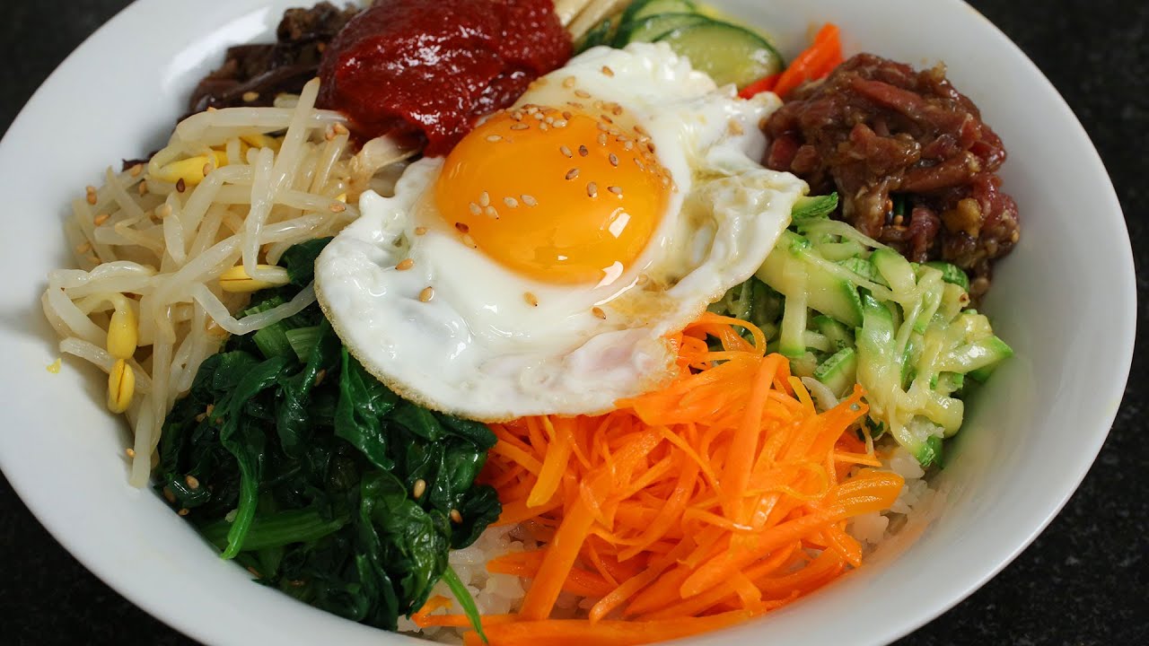 Bibimbap (Mixed rice with vegetables) recipe by Maangchi