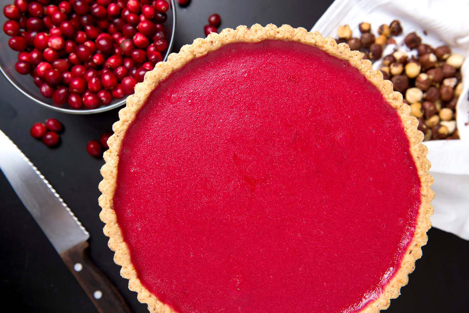 Cranberry Curd Tart Recipe (with Video)