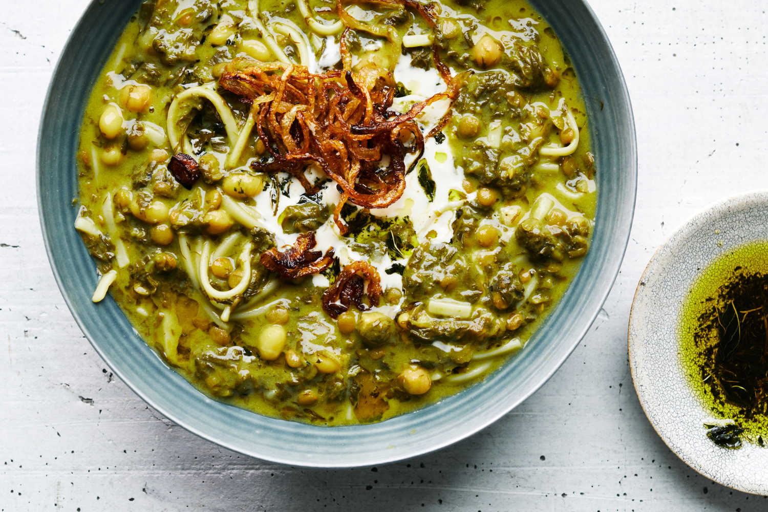 Ash Reshteh (Persian Greens, Bean and Noodle Soup) Recipe