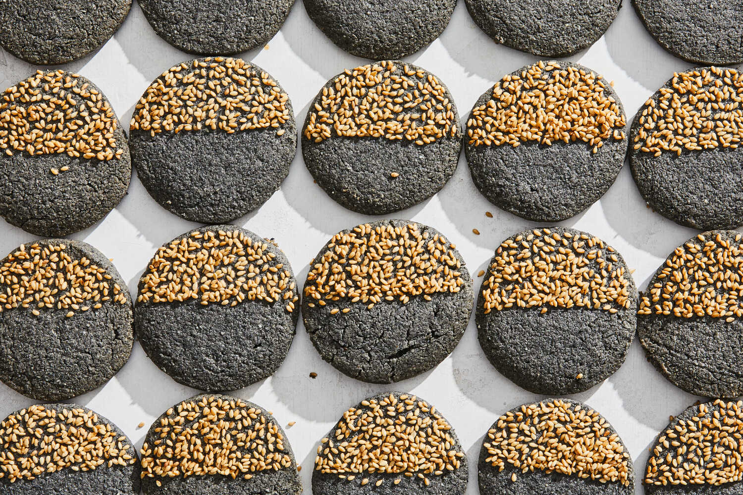 Black Sesame Shortbread Recipe (with Video)