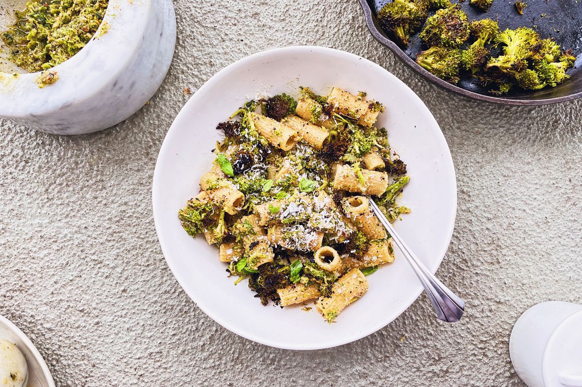 Burnt Broccoli Pesto Recipe