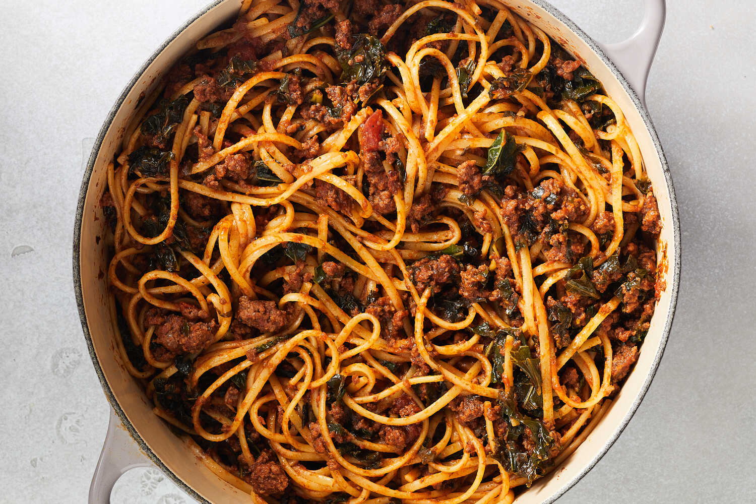 Merguez and Kale Pasta Recipe