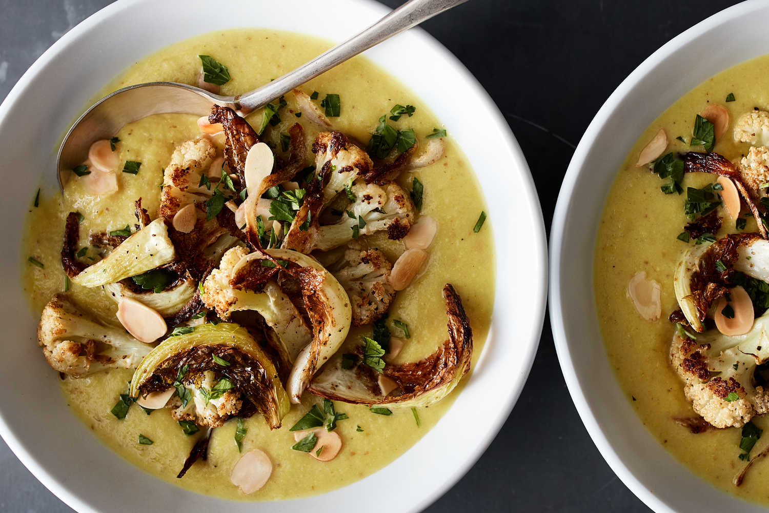 Roasted Cauliflower Soup Recipe