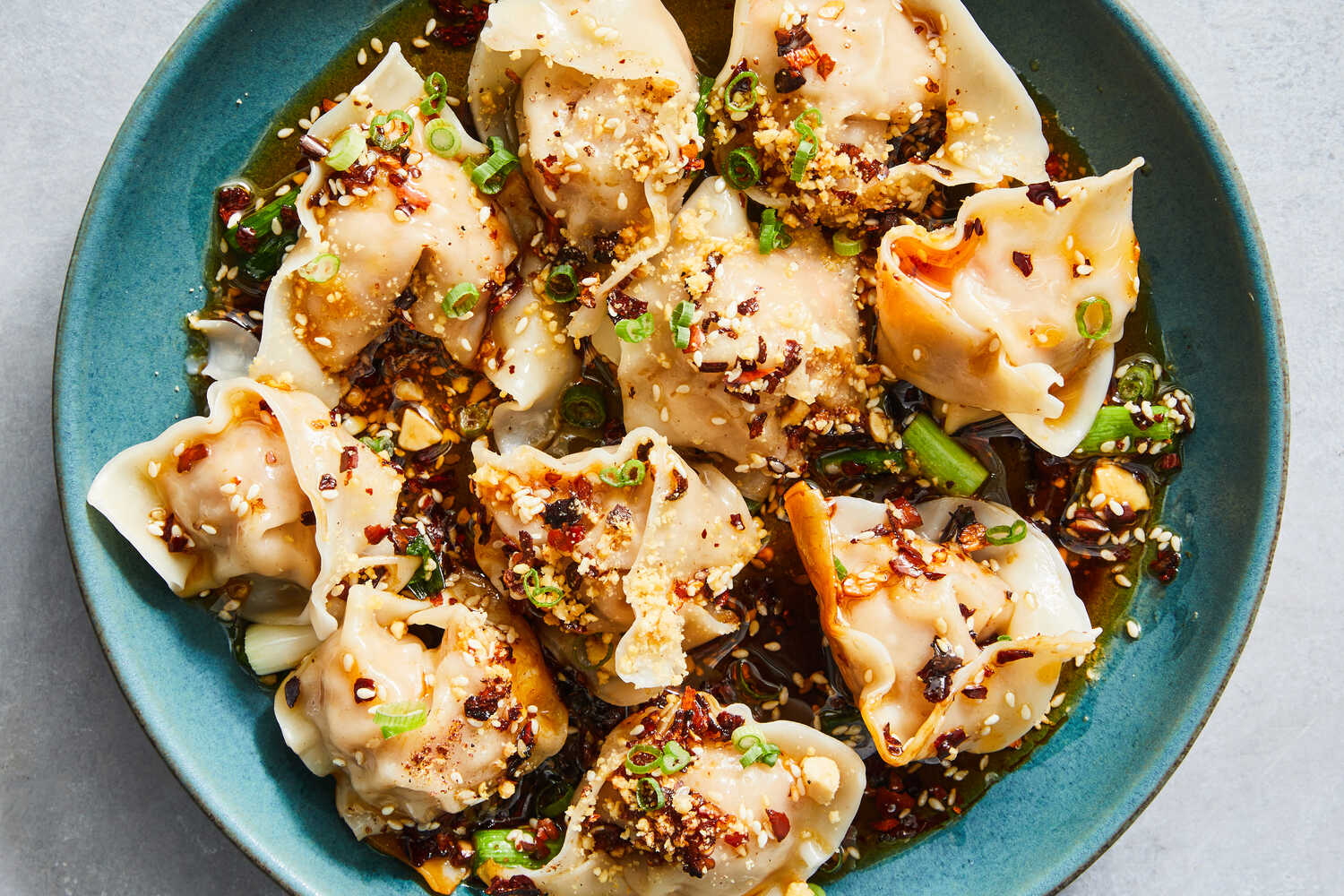 Chile Oil Wontons Recipe (with Video)