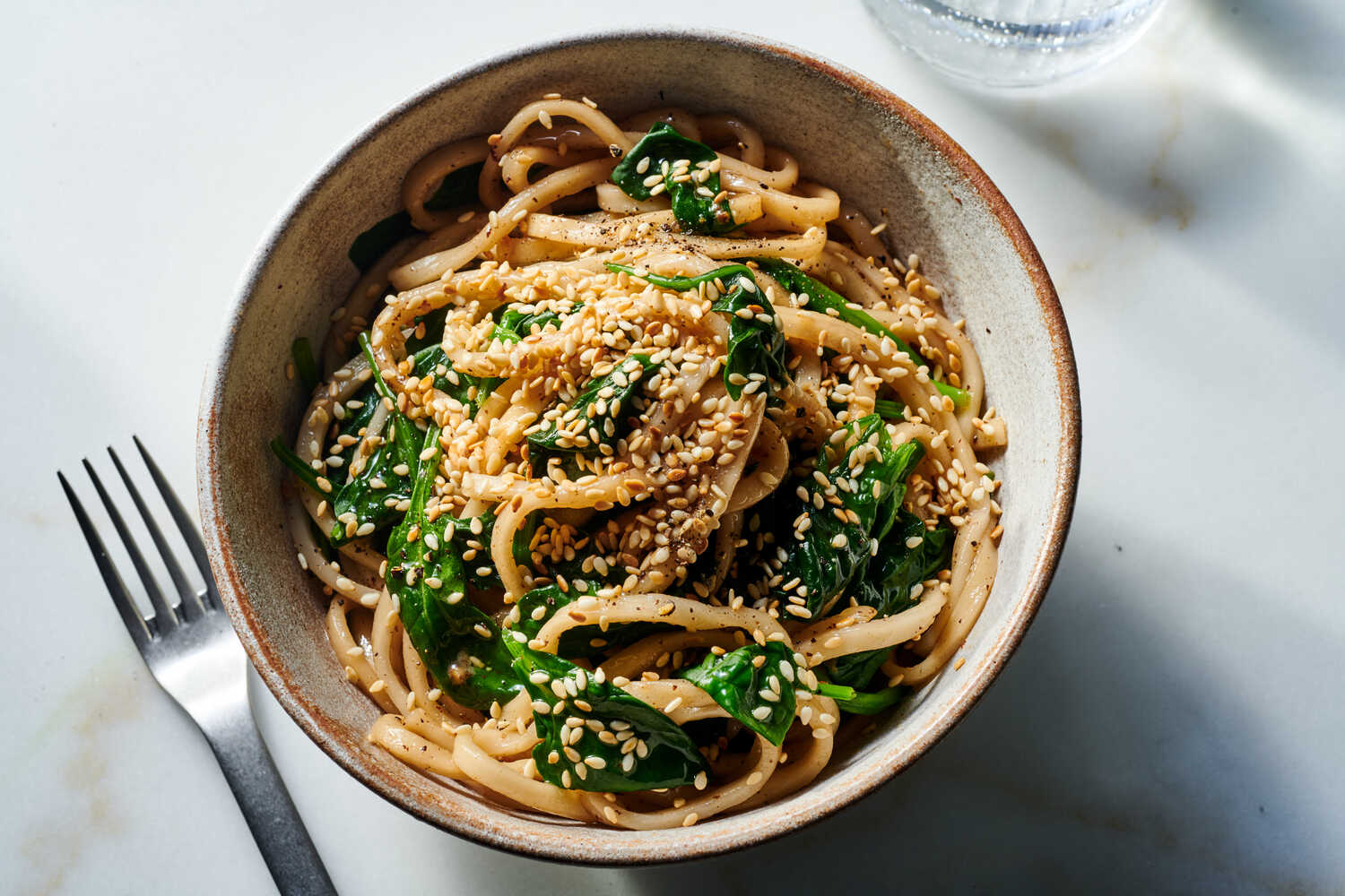 Sesame-Brown Butter Udon Noodles Recipe
