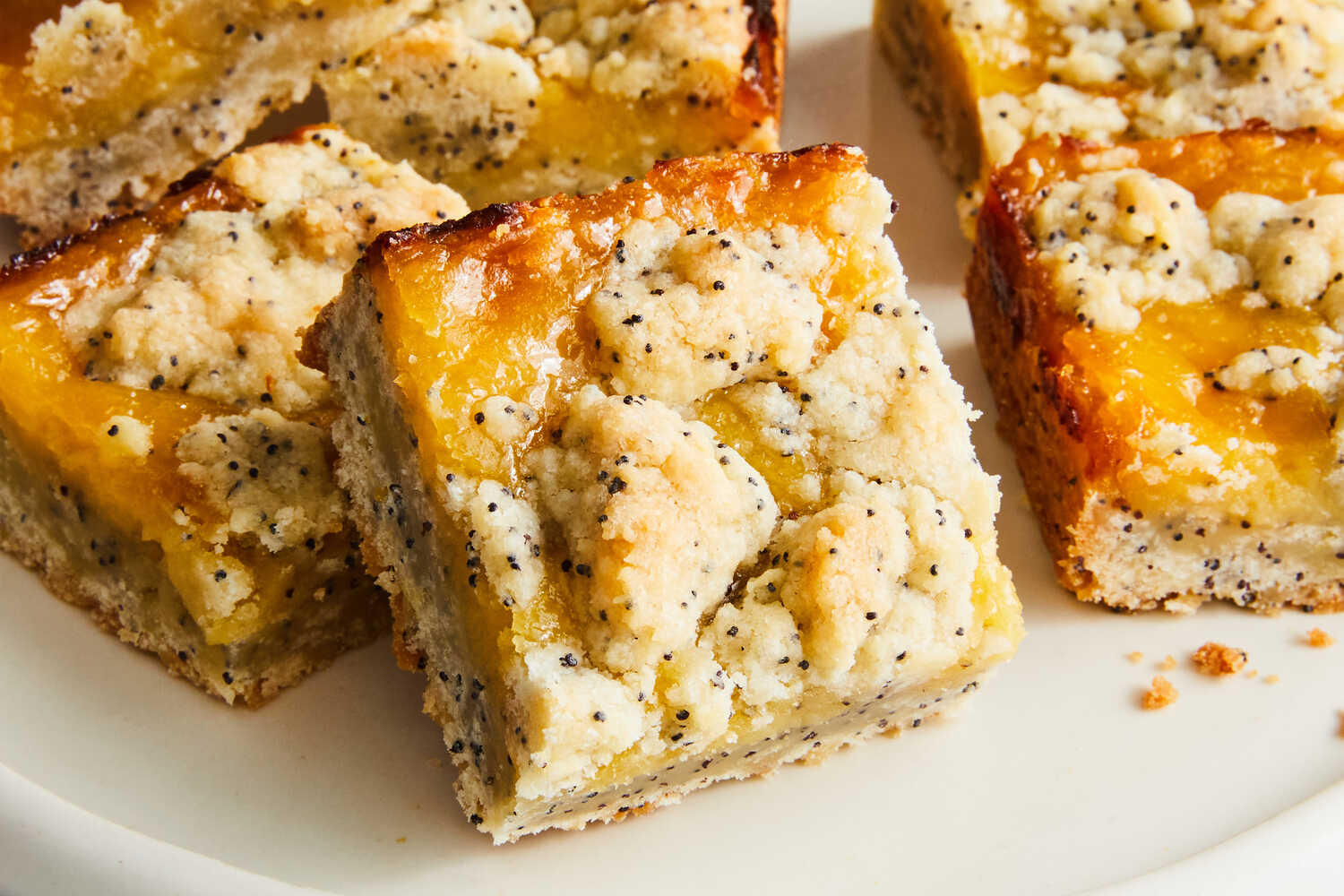 Lemon Poppy Seed Bars Recipe (with Video)