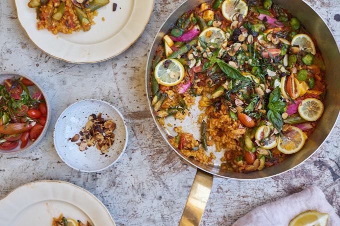 An Amazing Vegetarian Paella - 101 Cookbooks